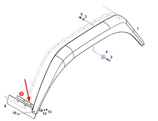 Slika Fender extension mount FC404700050030