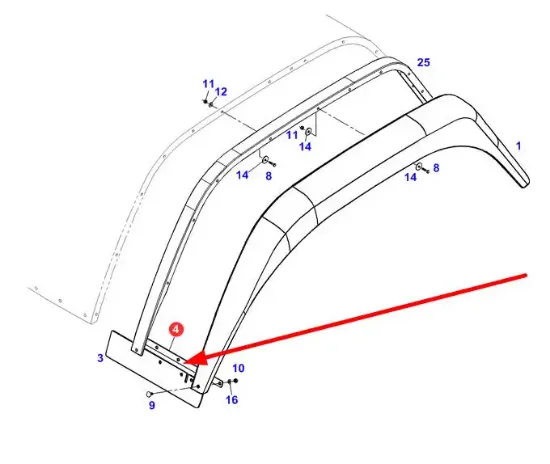 Slika Fender mount FC404700051020