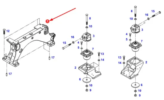 Slika Frame base support FC737500200052