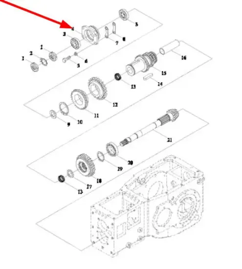 Slika Bearing housing FT250.37.121