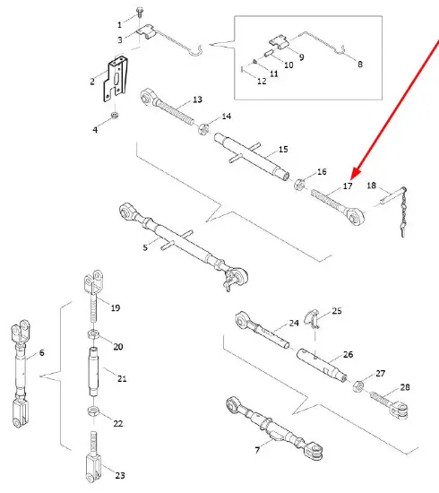 Slika Central connector head M22 x 1.5 x 180 mm FT250.56.019