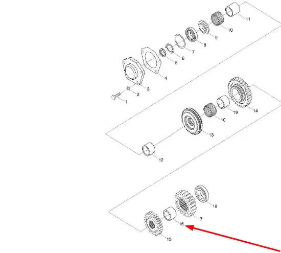 Slika Spacer sleeve FT300.37.110