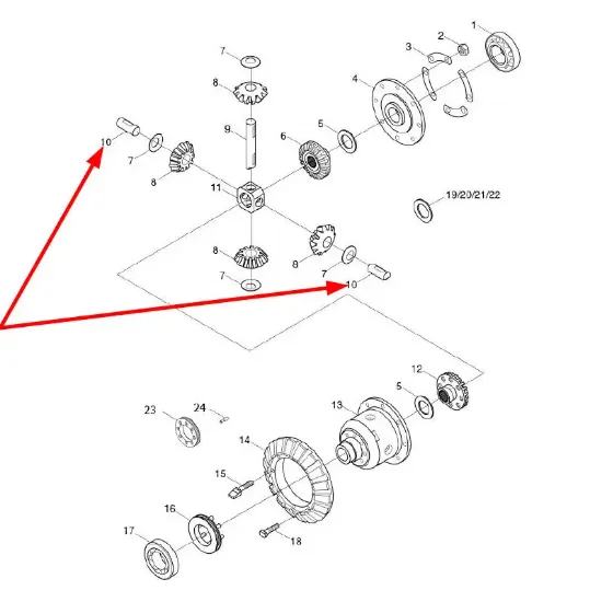 Slika Differential pin FT300.38.183