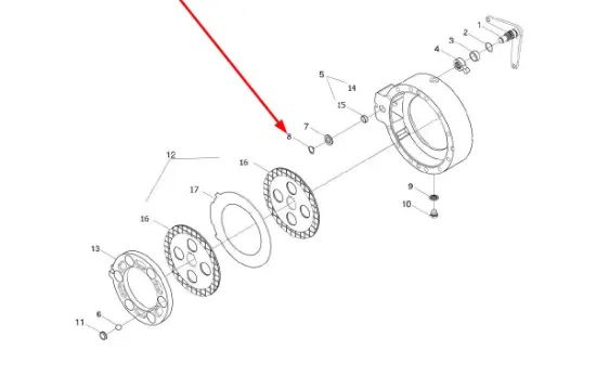 Slika Sealing ring 25 x 35 x 6 FT300.43.141