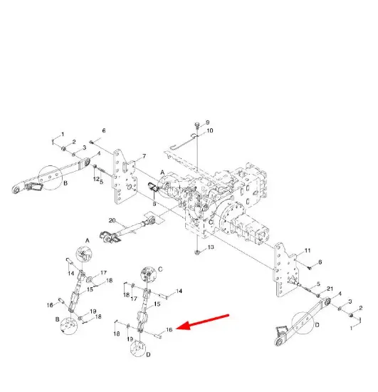 Slika Mounting pin M22 x 67 FT300.56A.112