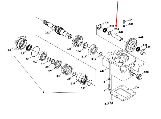 Slika Spacer 25 x 30 x 1.40 FT304.42.126