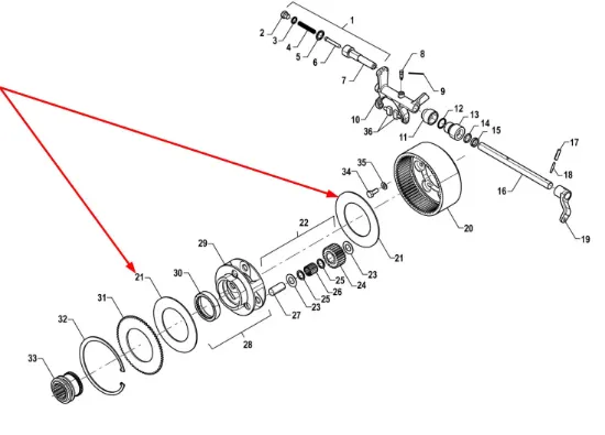 Slika Planetary gear basket ring FT800.37D.230