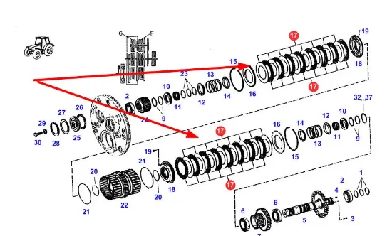 Slika Disc set G001990200560