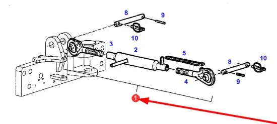 Slika Upper front link G117920050011