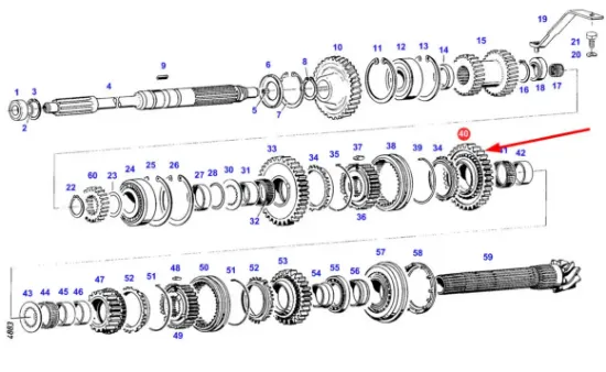 Slika Gear wheel G199100080020