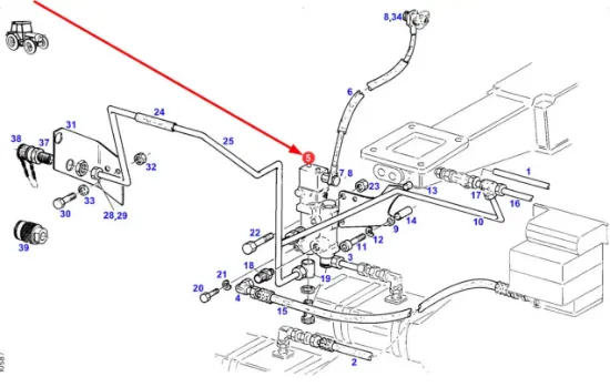 Slika Trailer brake system valve G294100610030