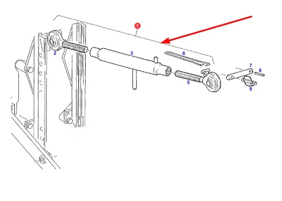 Slika Rear linkage linkage G295870051010