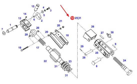 Slika Turnbuckle G404870030010