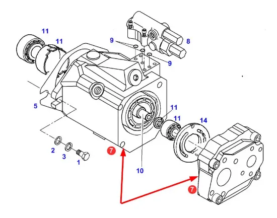 Slika Hydraulic pump G514940010012