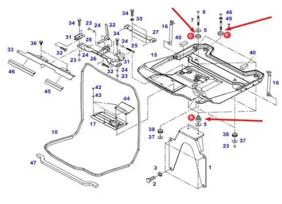Slika Radiator cushion G716501021090