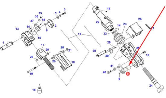 Slika Rear linkage pin 32 x 80 G728870030021