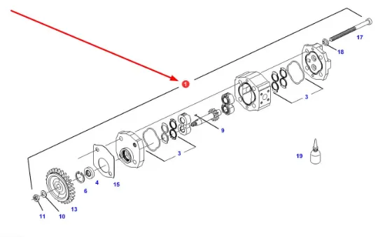 Slika Hydraulic pump G737940101020