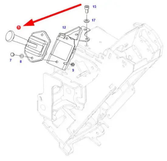 Slika Handbrake lever G743810290100