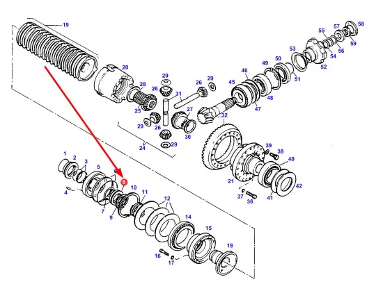 Slika Thrust roller bearing 55 x 78 x 16 G816300020810