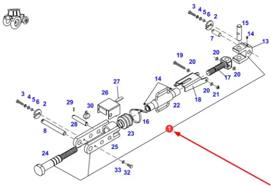 Slika Lower arm hanger set G816870030022