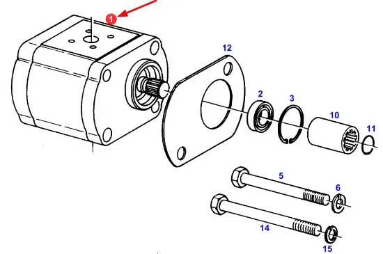 Slika Oil pump G816940100010