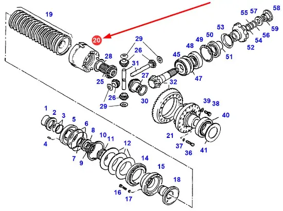 Slika Front differential G926301020050