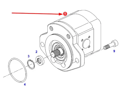 Slika Hydraulic pump G931941100010