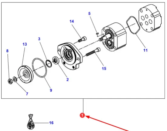 Slika Hydraulic pump G931941102010