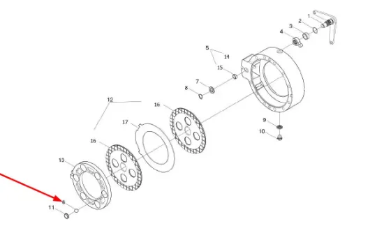 Slika Metal brake ball GBT308-18-G100-b