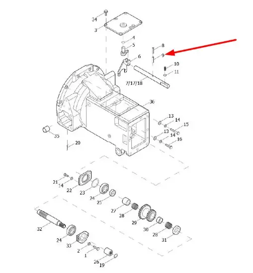 Slika Spring pin 5 x 24 GBT879.1-5X24