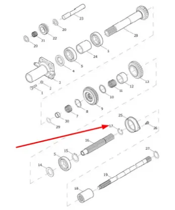 Slika GBT893.1-32 snap ring