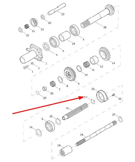 Slika GBT893.1-32 snap ring