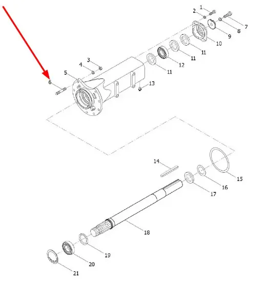 Slika Stud bolt M12 x 1.5 x 35 GBT899-AM12-M12X1.25X35-10.9-A3L