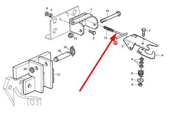 Slika Spring mount H117861030210