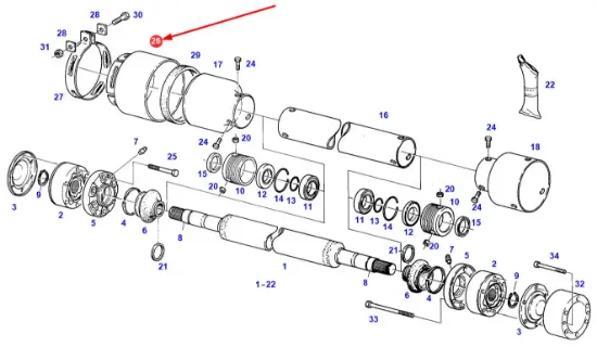 Slika Roller housing H186303080011