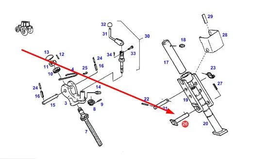 Slika Arm pin H199870030010