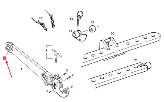 Slika Ball joint head H334870060301