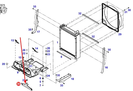 Slika Lamp mount H339202050100