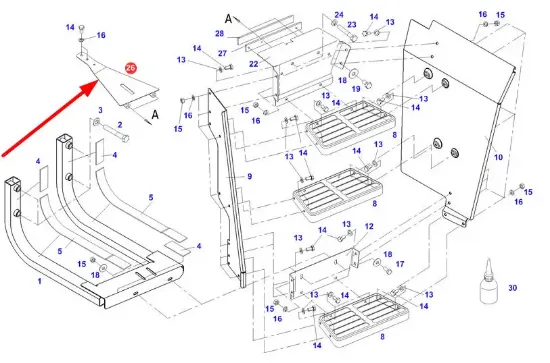 Slika Step mount H404500170030