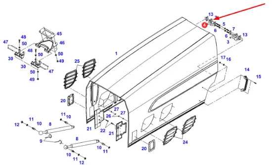 Slika Hood mount H725500020730