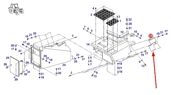 Slika Metal cover H725500170020