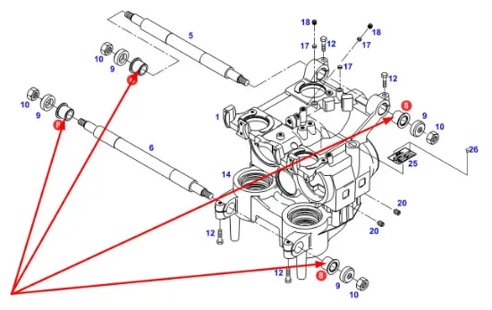 Slika Vario suspension rubber bush H916100630010