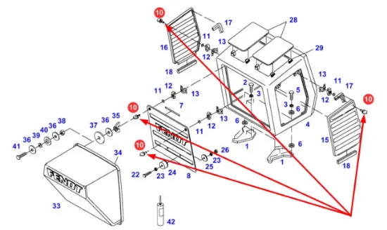 Slika Cover latch H916500020230