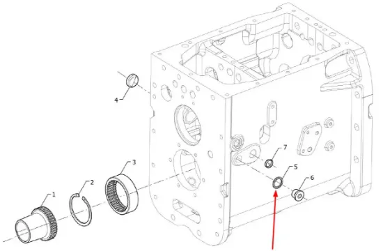 Slika Sealing ring M20 JBT982-20