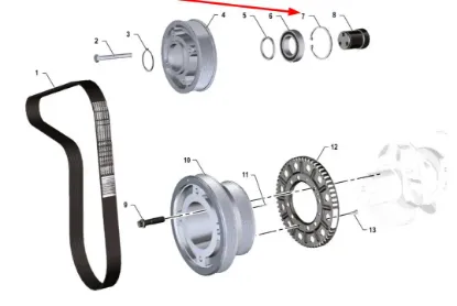 Slika Internal snap ring D68 K0067002