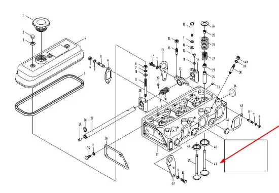 Slika Intake valve KM385BT-03014