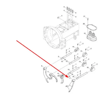 Slika Gearbox slider L0001251