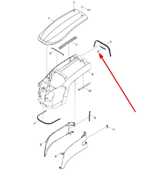 Slika Cover gasket L0002429