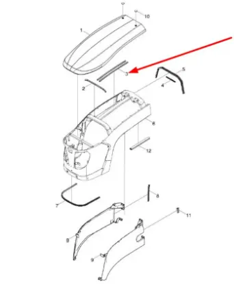 Slika Cover gasket L0002594