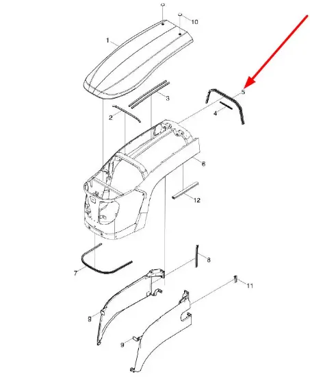 Slika Cover gasket L0002646